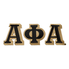 Alpha Phi Alpha Large Letter Patch Sets