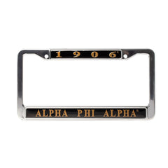 Alpha Phi Alpha License Plate Frame
