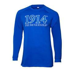 Phi Beta Sigma Cotton Long-Sleeve Shirt