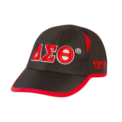 Delta Sigma Theta Featherlite Cap Black