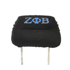 Zeta Phi Beta Car Seat Headrest Cover Black