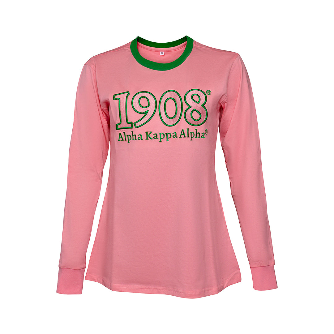 Alpha Kappa Alpha Cotton Long-Sleeve Shirt