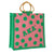 Alpha Kappa Alpha Mini Polka Dot Jute Bag