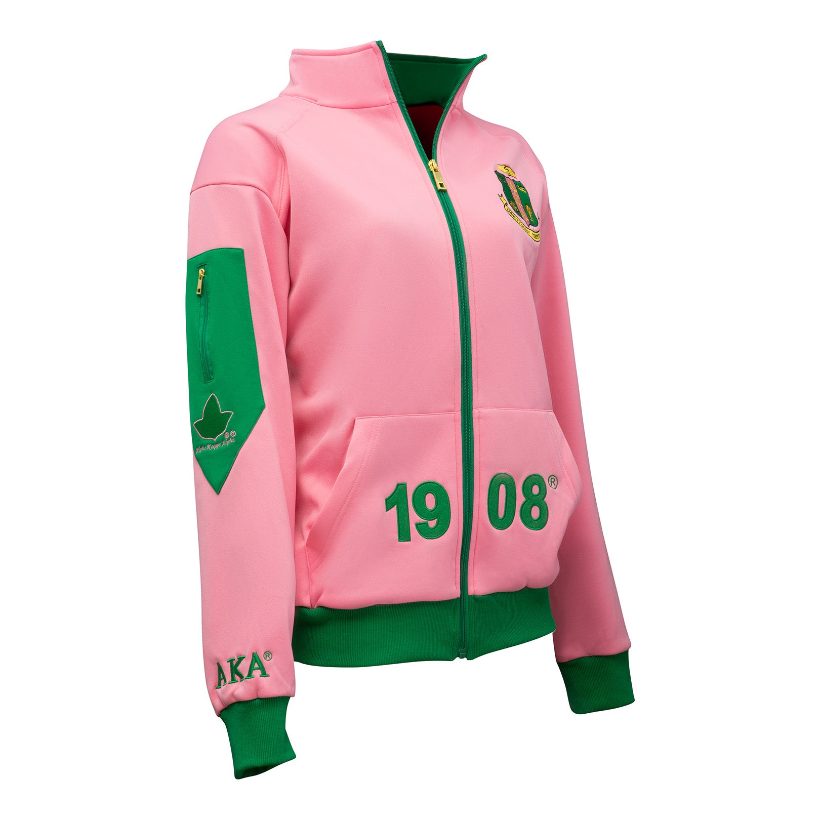 Alpha Kappa Alpha Elite Track Jacket Pink