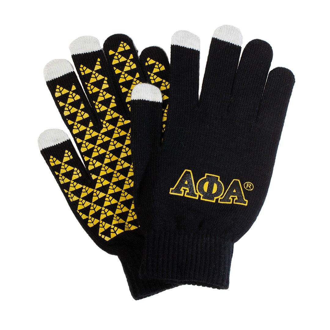 Alpha Phi Alpha Knit Texting Gloves