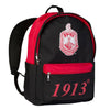 Delta Sigma Theta USB-Port Backpack Black
