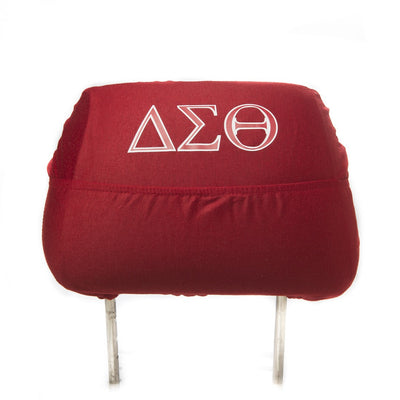Delta Sigma Theta Car Seat Headrest Cover Red