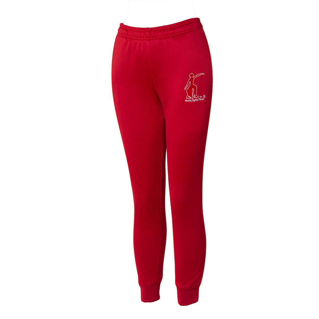 Delta Sigma Theta Elite Trainer Sweatpants Red