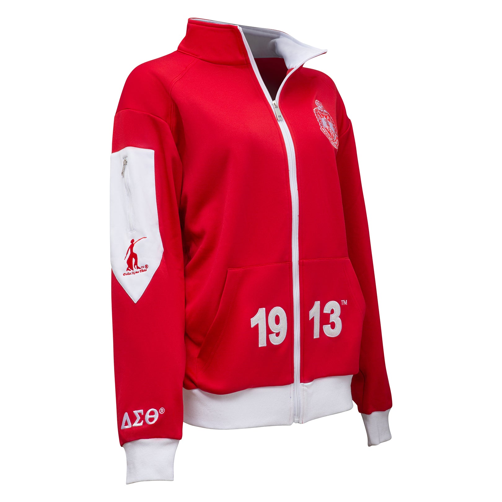 Delta Sigma Theta Elite Track Jacket Red