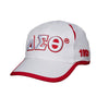 Delta Sigma Theta Featherlite Cap White