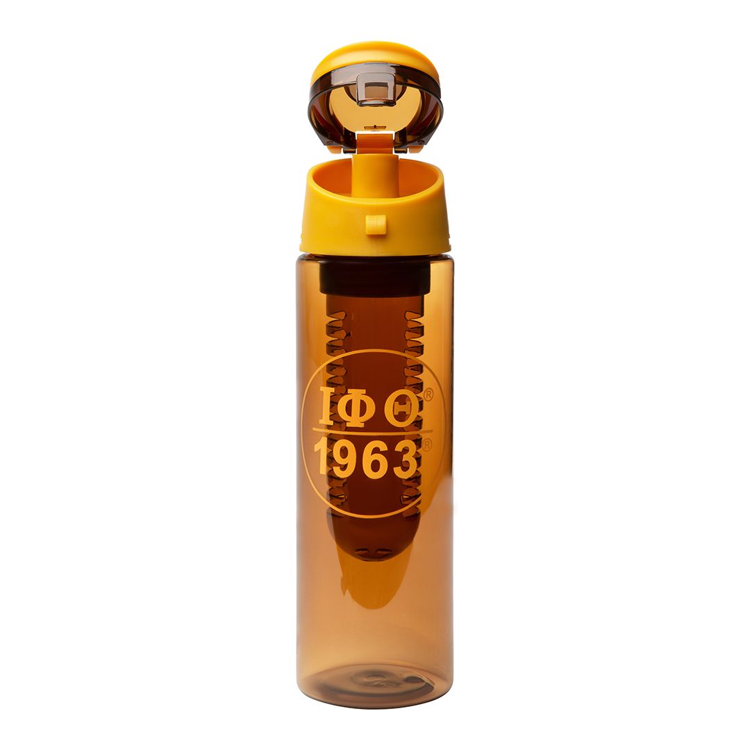Iota Phi Theta Tritan Water Bottle with Fruit Infuser