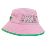 Alpha Kappa Alpha Novelty Bucket Hat Pink