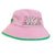 Alpha Kappa Alpha Novelty Bucket Hat Pink