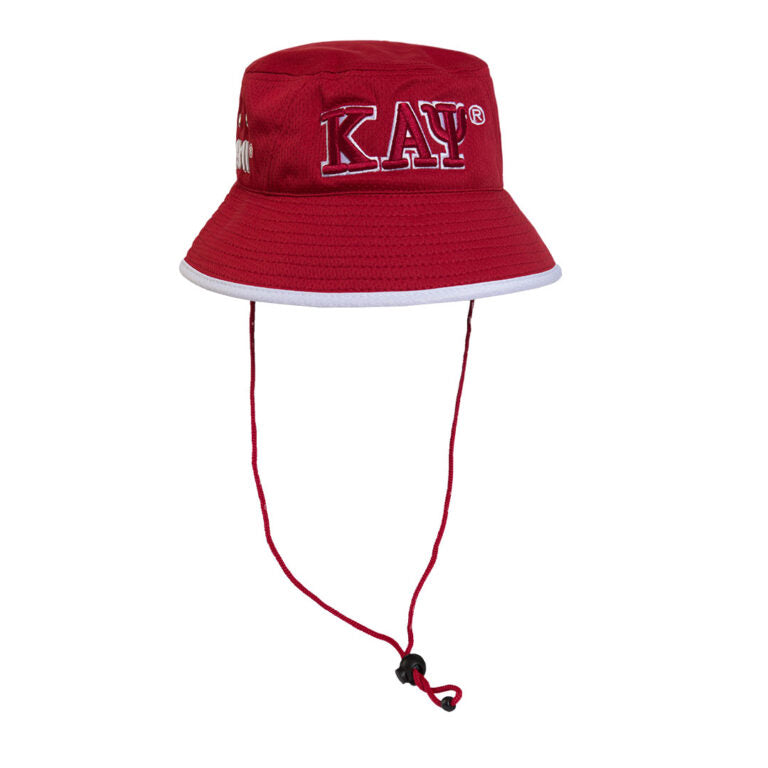 Kappa Alpha Psi Novelty Bucket Hat Red