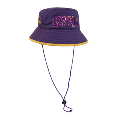 Omega Psi Phi Novelty Bucket Hat Purple