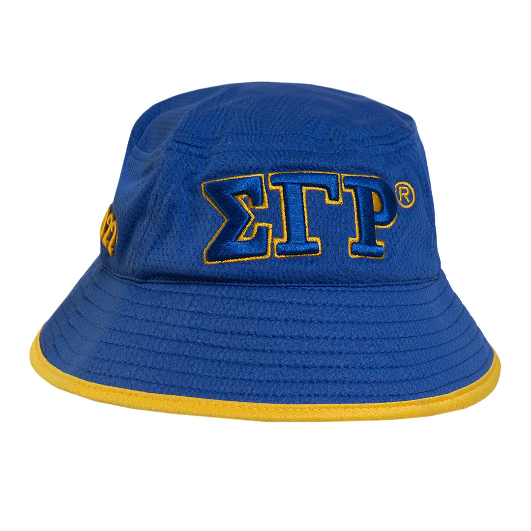 Sigma Gamma Rho Novelty Bucket Hat Blue