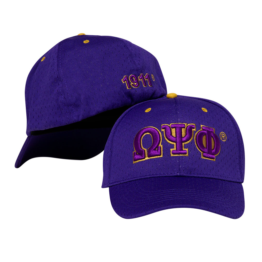 Omega Psi Phi Mesh Cap
