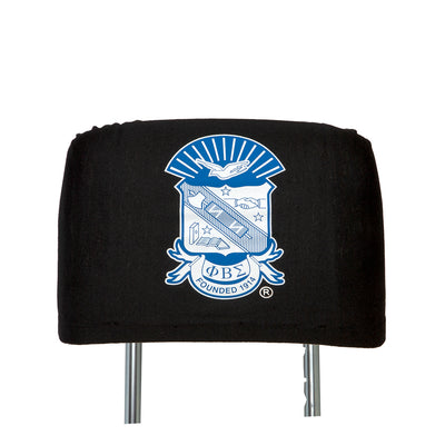 Phi Beta Sigma Car Seat Headrest Cover Black
