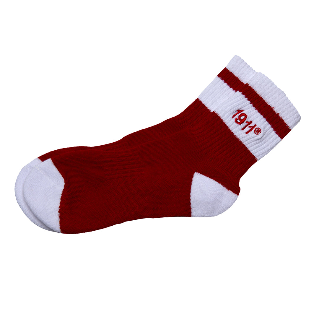 Kappa Alpha Psi Quarter Socks Red