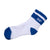Phi Beta Sigma Quarter Socks White