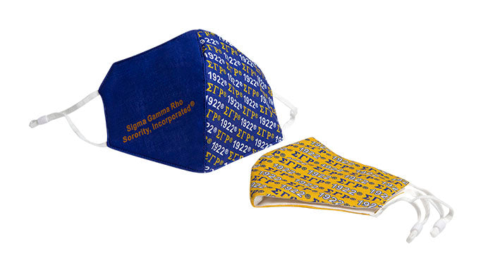 Sigma Gamma Rho Hemp Face Mask Sets