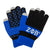 Zeta Phi Beta Knit Texting Gloves Blue