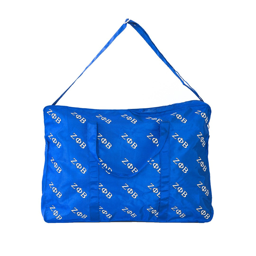 Zeta Phi Beta Folding Travel Tote Bag