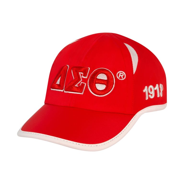 Delta Sigma Theta Featherlite Cap Red