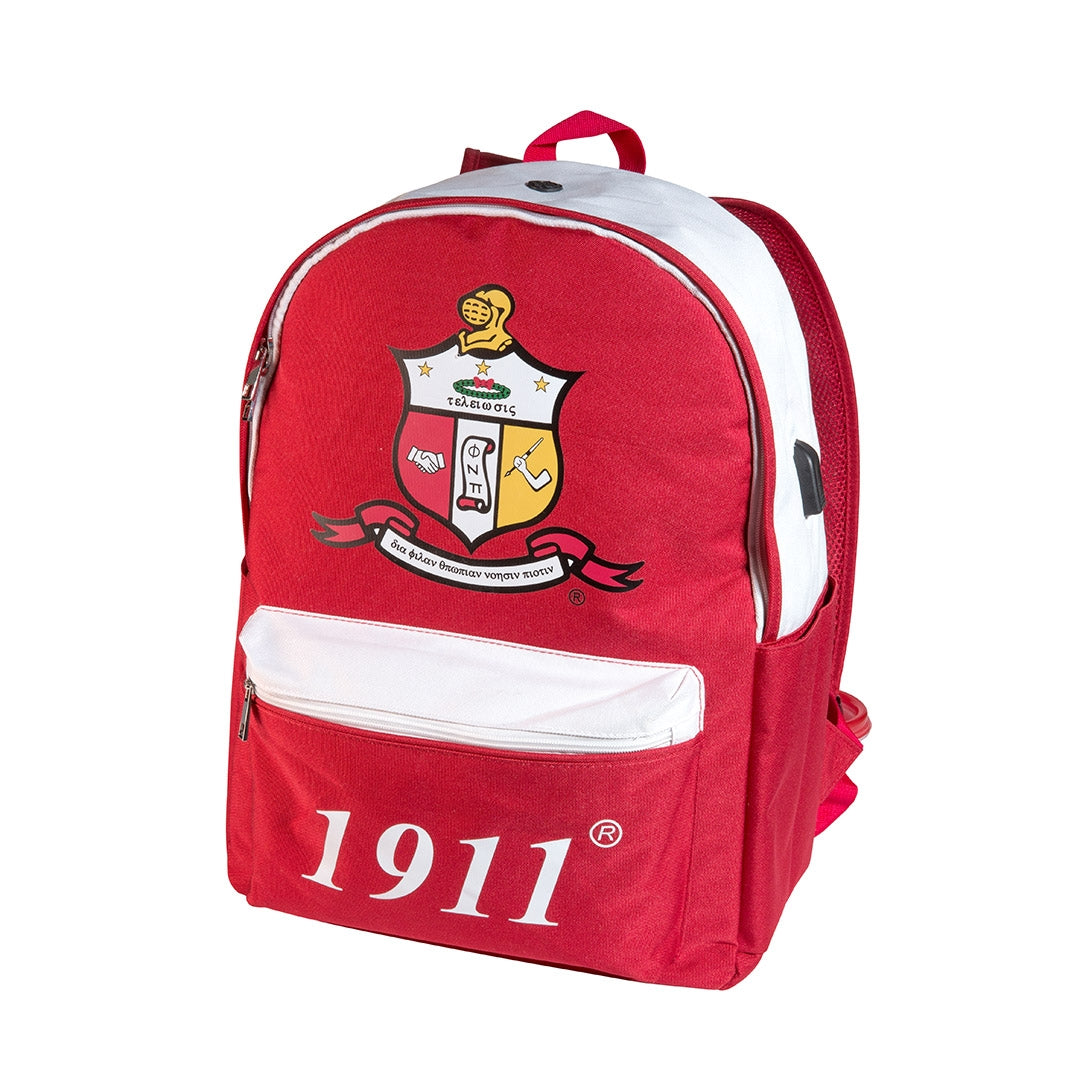 Kappa Alpha Psi USB-Port Backpack