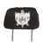 Sigma Gamma Rho Car Seat Headrest Cover Black