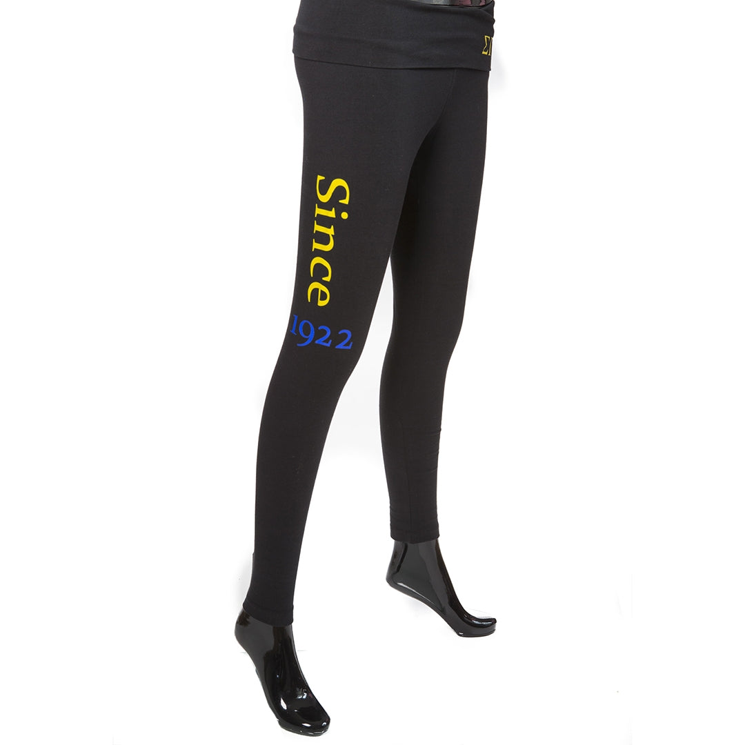 Sigma Gamma Rho Yoga Leggings