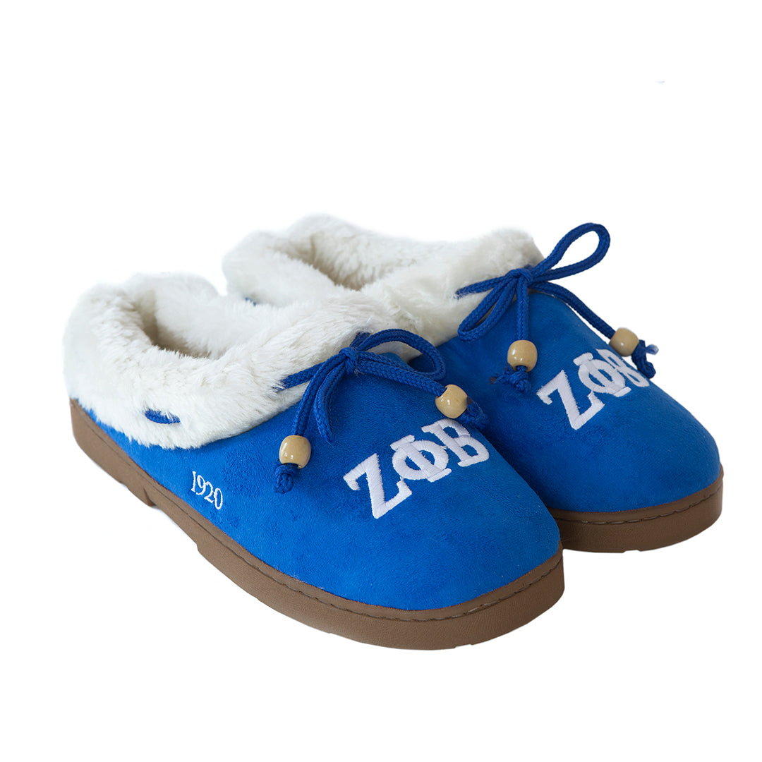 Zeta Phi Beta Cozy Slipper
