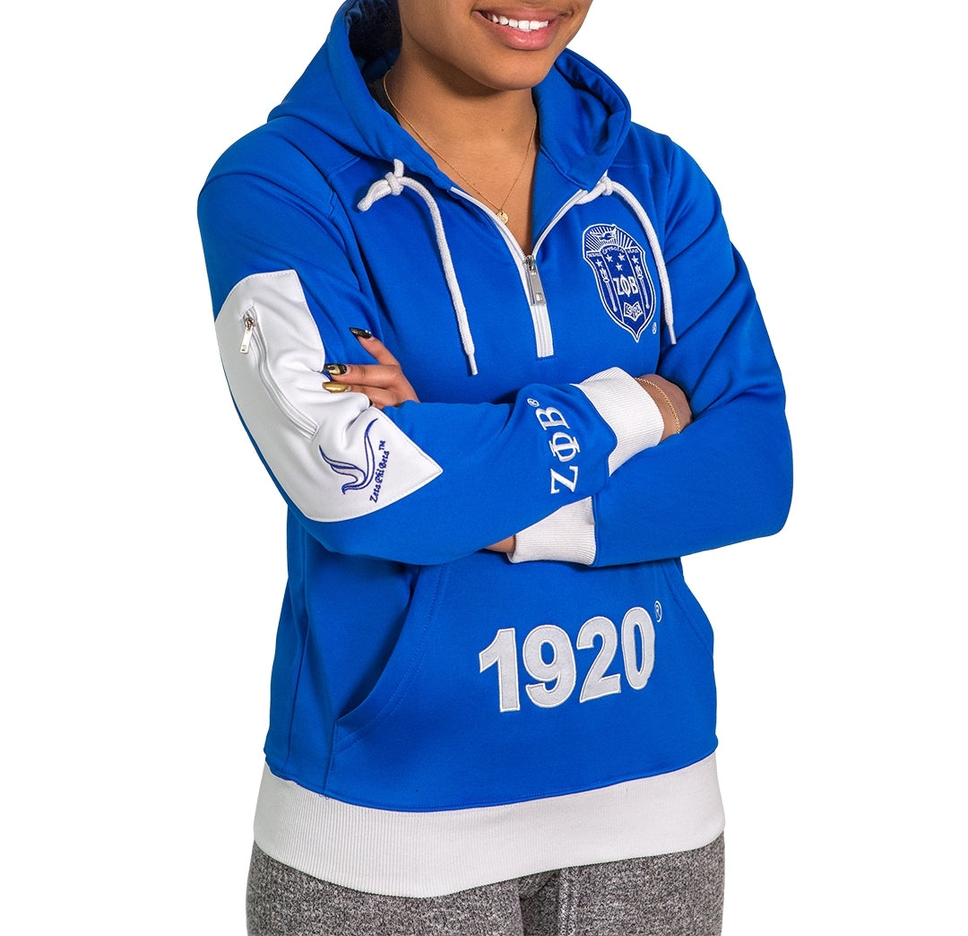 Zeta Phi Beta Elite Hoodie Pullover